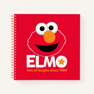 Sesame Street Elmo Lots of Laughs Since 1984 Notebook
