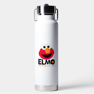 Sesame Street Elmo Lots of Laughs Since 1984 Water Bottle