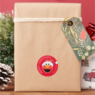 Sesame Street Elmo Merry Christmas Gift Tag