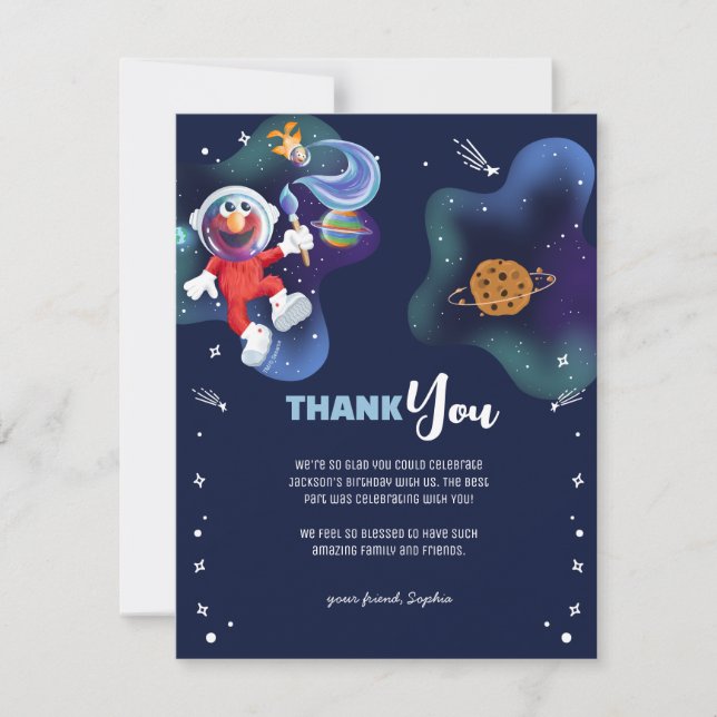 Sesame Street | Elmo - Out of This World Thank You (Front)
