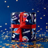 Sesame Street Elmo Outer Space Birthday Pattern