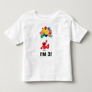 Sesame Street Elmo & Pals - 3rd Birthday Toddler T-Shirt