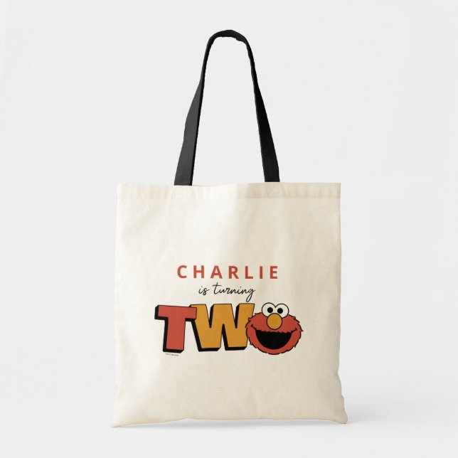 Sesame Street | Elmo - Second Birthday Tote Bag (Front)