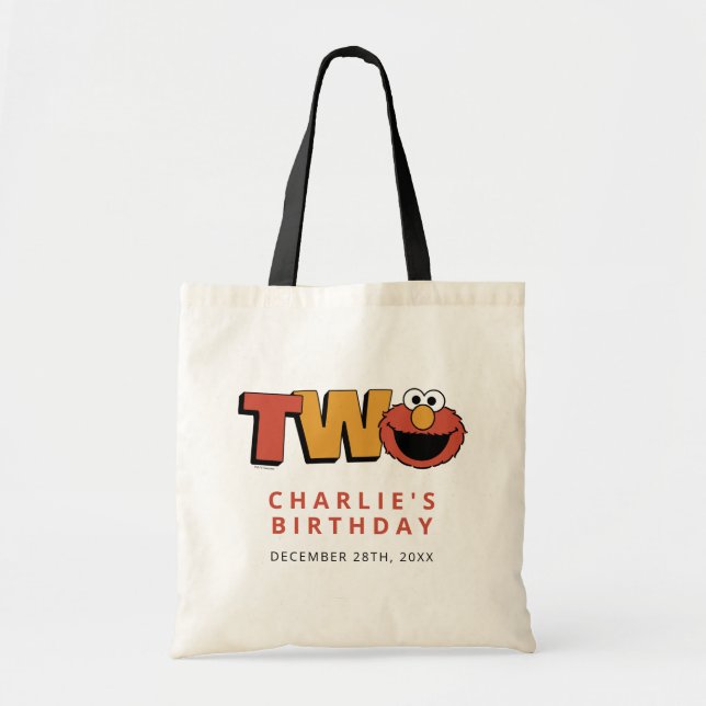 Sesame Street | Elmo - Second Birthday Tote Bag (Front)