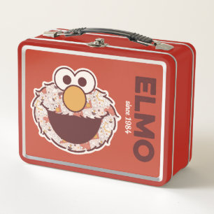 Sesame Street Elmo Since 1984 Metal Lunch Box