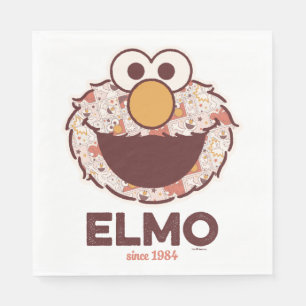 Sesame Street   Elmo Since 1984 Napkin