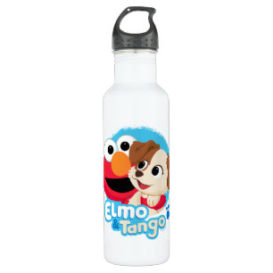 Sesame Street   Elmo & Tango Badge 710 Ml Water Bottle