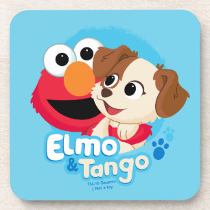 Sesame Street   Elmo & Tango Badge Coaster