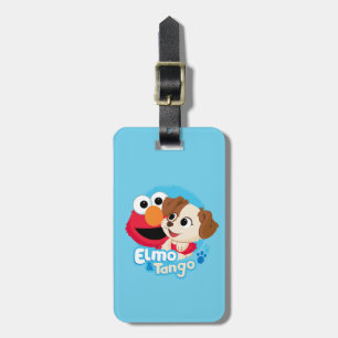 Sesame Street Elmo & Tango Badge Luggage Tag