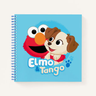 Sesame Street Elmo & Tango Badge Notebook