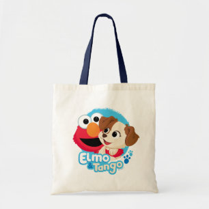 Sesame Street   Elmo & Tango Badge Tote Bag