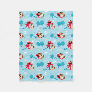Sesame Street   Elmo & Tango Pattern Fleece Blanket