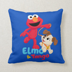 Sesame Street Elmo & Tango Running Cushion