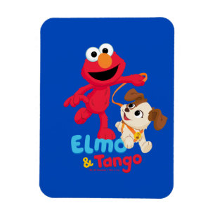 Sesame Street Elmo & Tango Running Magnet