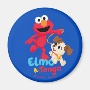 Sesame Street   Elmo & Tango Running Magnet