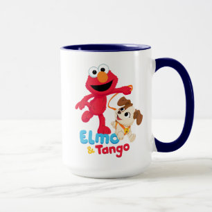 Sesame Street Elmo & Tango Running Mug