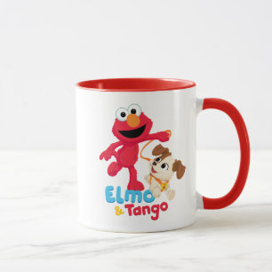 Sesame Street   Elmo & Tango Running Mug