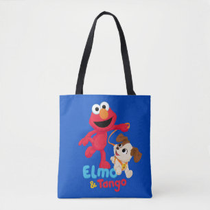 Sesame Street   Elmo & Tango Running Tote Bag
