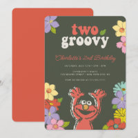 Sesame Street Elmo | Two Groovy Floral Birthday
