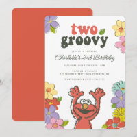 Sesame Street Elmo | Two Groovy Floral Birthday