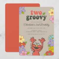 Sesame Street Elmo | Two Groovy Floral Birthday