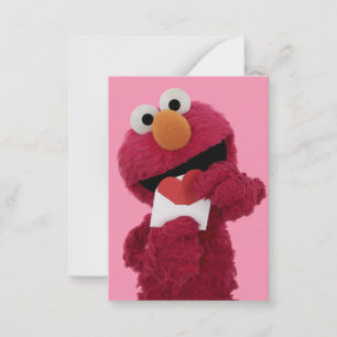 Sesame Street Elmo Valentine Card