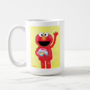 Sesame Street   Elmo with Goldfish Coffee Mug