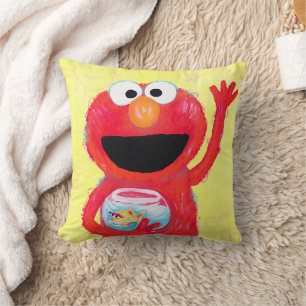 Sesame Street   Elmo with Goldfish Cushion