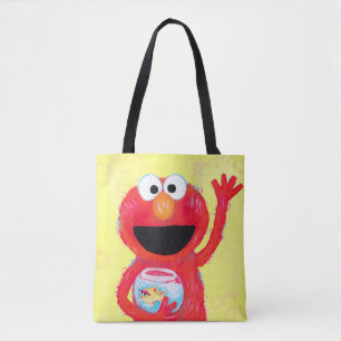 Sesame Street   Elmo with Goldfish Tote Bag