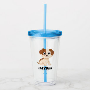 Sesame Street Elmo's Puppy Tango Add Your Name Acrylic Tumbler