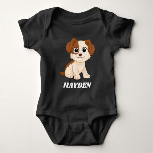 Sesame Street Elmo's Puppy Tango Add Your Name Baby Bodysuit