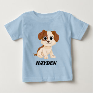 Sesame Street Elmo's Puppy Tango Add Your Name Baby T-Shirt
