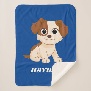 Sesame Street   Elmo's Puppy Tango   Add Your Name Sherpa Blanket