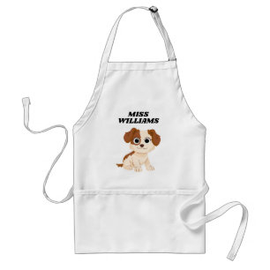 Sesame Street Elmo's Puppy Tango Add Your Name Standard Apron