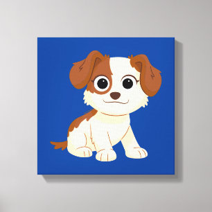 Sesame Street Elmo's Puppy Tango Canvas Print