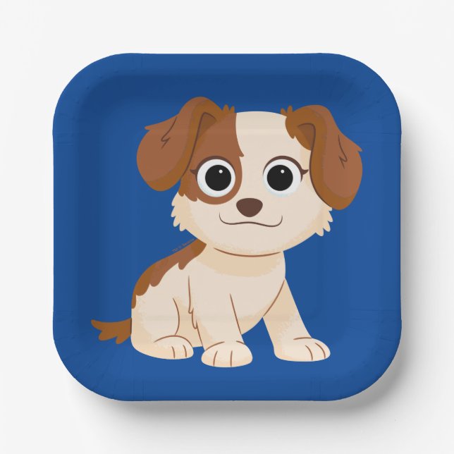 Sesame Street | Elmo's Puppy Tango Paper Plate (Front)