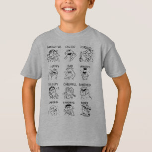 Sesame Street   Emotions & Feelings  T-Shirt