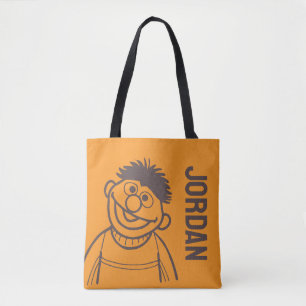 Sesame Street Ernie Add Your Name Tote Bag
