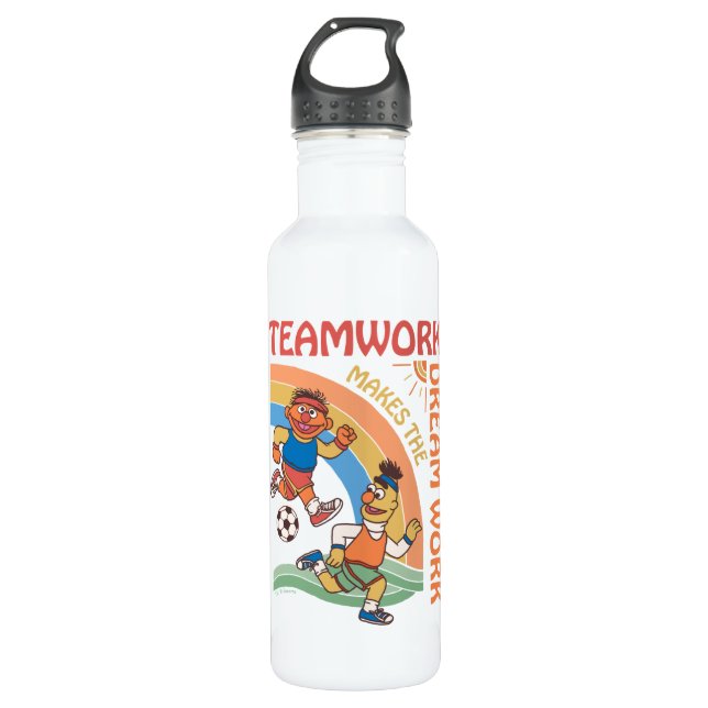 Sesame Street | Ernie & Bert Teamwork 710 Ml Water Bottle (Front)