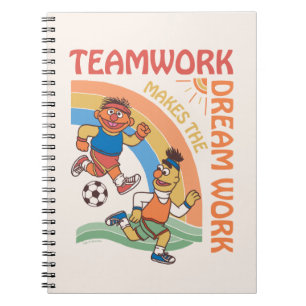 Sesame Street Ernie & Bert Teamwork Notebook