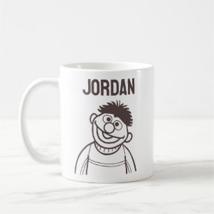 Sesame Street Ernie Bright Add Your Name Coffee Mug