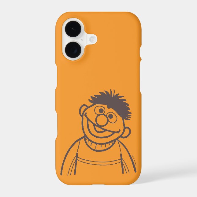 Sesame Street | Ernie Bright | Add Your Name iPhone Case (Back)