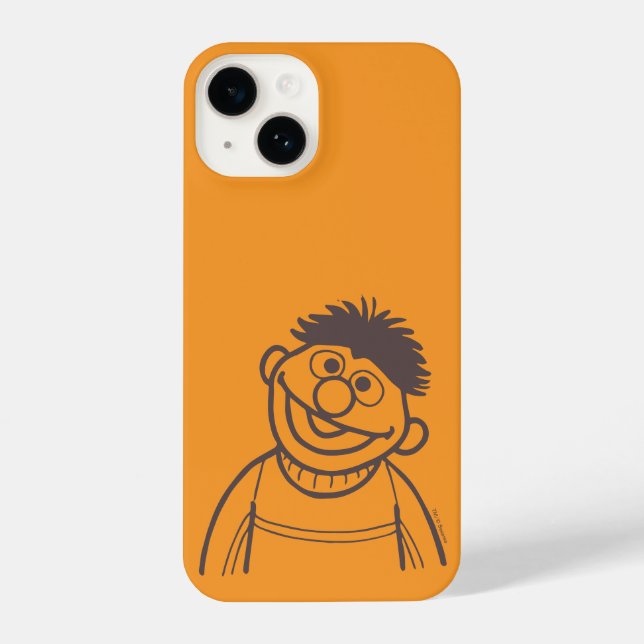 Sesame Street | Ernie Bright | Add Your Name iPhone Case (Back)