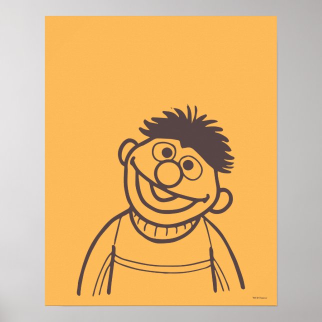 Sesame Street | Ernie Poster (Front)
