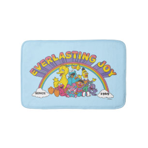 Sesame Street Everlasting Joy Since 1969 Bath Mat