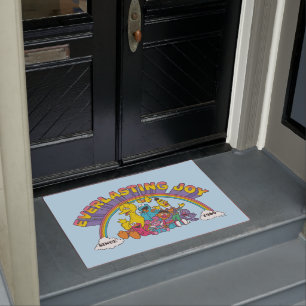 Sesame Street Everlasting Joy Since 1969 Doormat