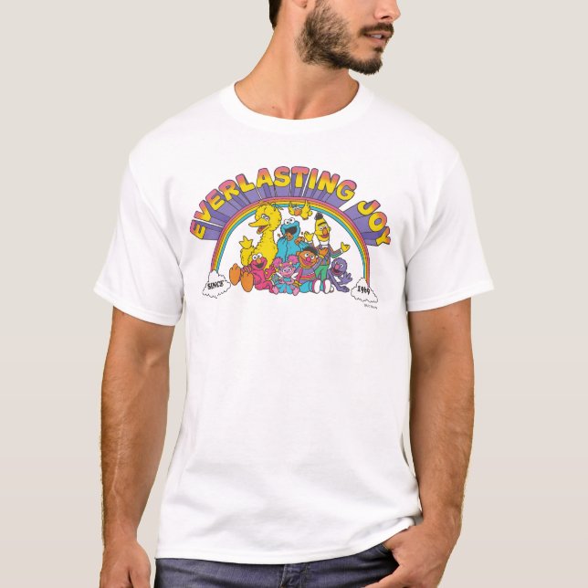 Sesame Street | Everlasting Joy Since 1969 T-Shirt (Front)