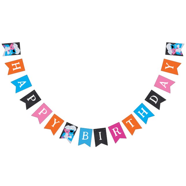 Sesame Street Foodie Truck Birthday Bunting (All)