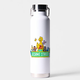 Sesame Street   Full Color With Pals Water Bottle