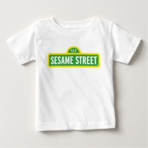 Sesame Street   Full Colour Logo Baby T-Shirt